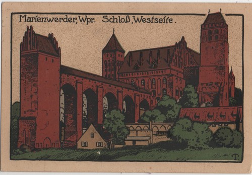 Marienwerder kwidzin schloss - marienwerder,