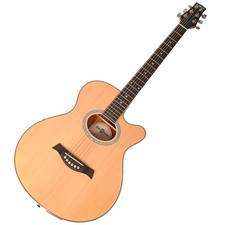 BWARE Thinline Elektro-Akustik Gitarre