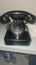 x-19980 Altes Bakelit Telefon W38 VEB