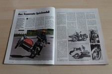 PS Sport Motorrad 07/1980 MZ TS 250/1 Gespann mit 17PS im Fahrbericht auf 2 Seit