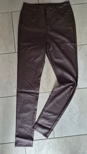 Damen leder hose skinny - leder,