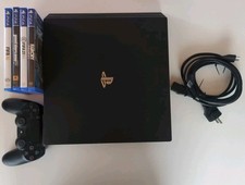 Sony PlayStation 4 Pro 1 TB Schwarz + Controller und 4 Spielen PS4?*getestet*