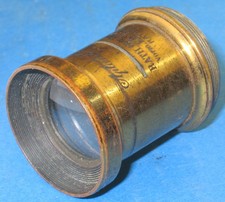 Messingobjektiv Foto Optik Busch Rathenow Aplanat Nr 2.