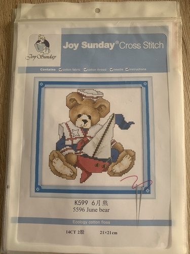 Joy sunday kreuzstich - joy,