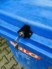 Mülltonnenschloss Mülltonnenverschluss Mülltonnenverriegelung Mülltonne Schloss