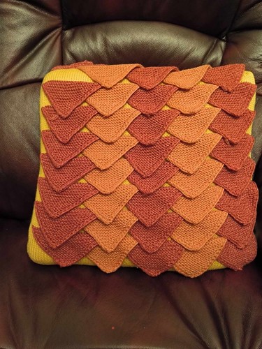 Strickkissen kissen gestrickt - strickkissen,