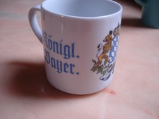 Kaffeebecher/ Königlich Bayerisches Kaffeehaferl / Kaffeetasse von Mitterteich