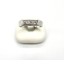 585 Weißgold Ring Brillant 0,24 ct. H / VS Damenring RW 56