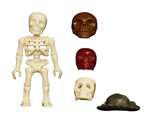Playmobil skelett schädel - skelett,