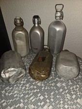 Trinkflasche aluminium - 6x,