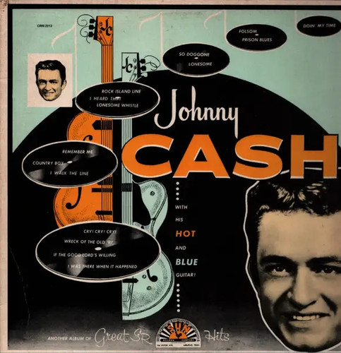 Johnny cash with his - lp, hot