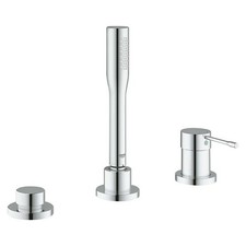 GROHE Essence 3-Loch Wannenrandbatterie, Chrom, glänzend - B