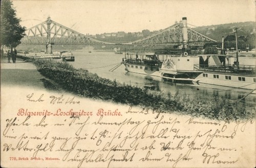 Dresden blasewitz - ak,