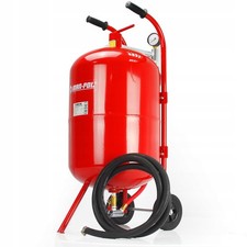 Sandstrahlgerät 38L Mobile Sandstrahlmaschine Druckstrahler Behälter