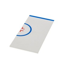 1x Lego Fliese 8x16 weiß