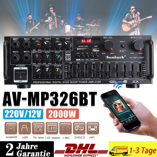 Hifi verstärker mit bluetooth - hifi,
