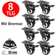 SET 8 Stück Möbelrollen