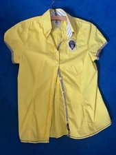 Gaastra Sportliche Damenbluse  Sonnengelb Mit Stickereien Gr. S toll !!