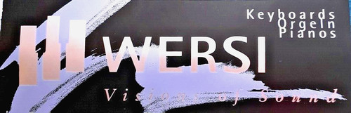 Wersi aufkleber keyboards - wersi,