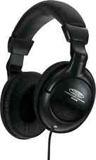 DJ PA Hifi Kopfhörer Over Ear Kopfbügel Phones Headphones für E-Drum Keyboard Bl