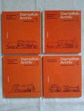 Das Dampflokarchiv, 4 Bände