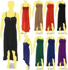 Damen Midi Maxi Stretch Jersey