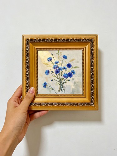 Blaue kornblume - blaue,