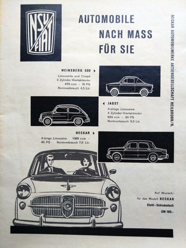 Nsu fiat originale werbung aus - fiat,