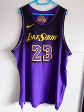 Nike NBA Authentic Jersey XXL Lakers LeBron James Trikot Jordan Los Angeles