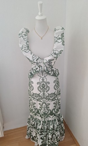 Zara damen maxikleid lang - maxikleid, s