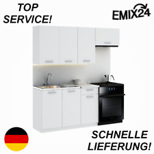 Küchenzeile Weiß Komplett