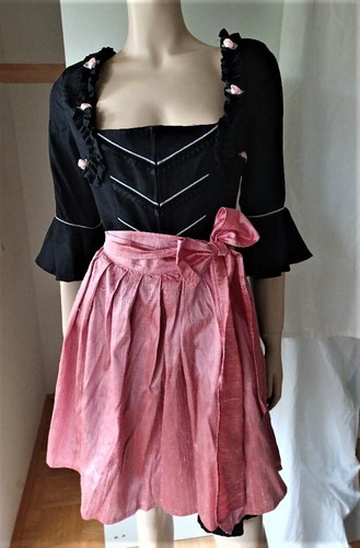 Melega dirndl mini schwarz - melega, schwarz+