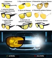 Nachtsichtbrille Nachtfahrbrille Kontrastbrille Brille Auto Sonnenbrille Auswahl