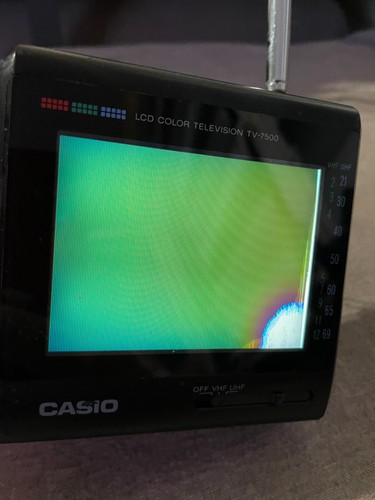 Casio vintage portable - vintage, tv