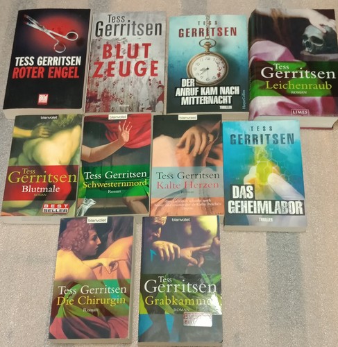 Konvolut bücher thriller - 10,