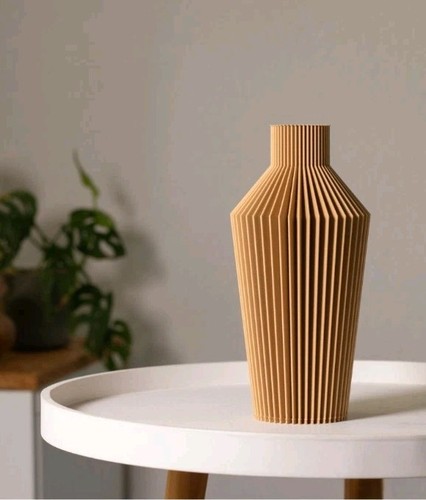 Gedruckte origami vase - 3d, origami-vase