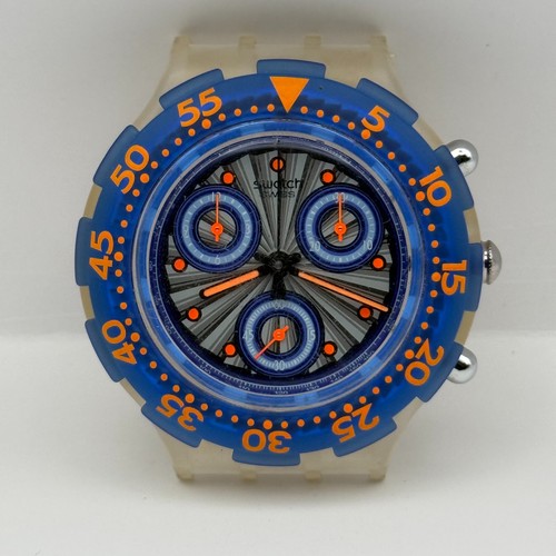 Vintage swatch aqua chrono uhr - swatch,