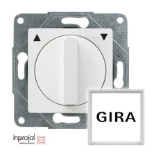 Rolladen Schalter UP Unterputz + GIRA Zwischenrahmen f. Rollladen Jalousie Rollo