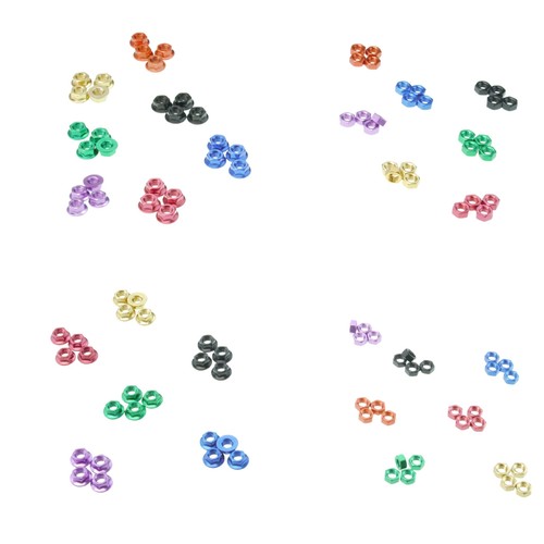 Muttern aluminium 5mm - m5,