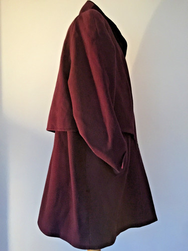 Klassische wolljacke mit - klassische,