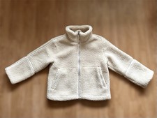 ✨ Teddyjacke Plüsch Creme Gr. XS 34 36 - Neu