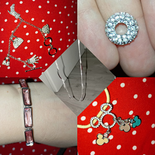 Swarovski silberfarbene