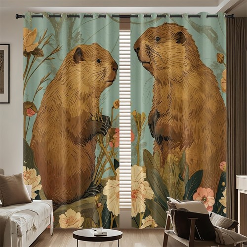Capybara fenstervorhänge - capybara.01,