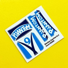 MATCHBOX SUPERFAST No.9 ESCORT RS2000 "PHANTOM" Sticker Aufkleber Reproduktionen