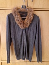 Hallhuber Donna ausgefallene Strickjacke