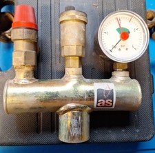 Kesselsicherheitsgruppe 1" Überdruckventil Sicherheitsventil Entlüfter