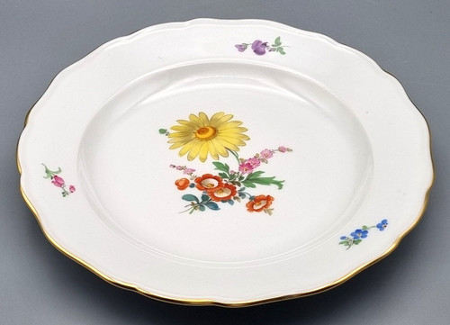 Meissen porzellan speiseteller - meissen,