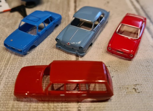 Herpa wartburg wolga nsu - herpa, wartburg,