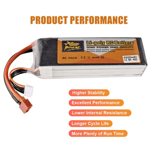 Zop power 4500mah 45c - power,