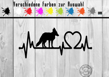 Aufkleber Puls Fox Fuchs Sport Car Auto Sticker Tuning JDM Decal Reiten Animal